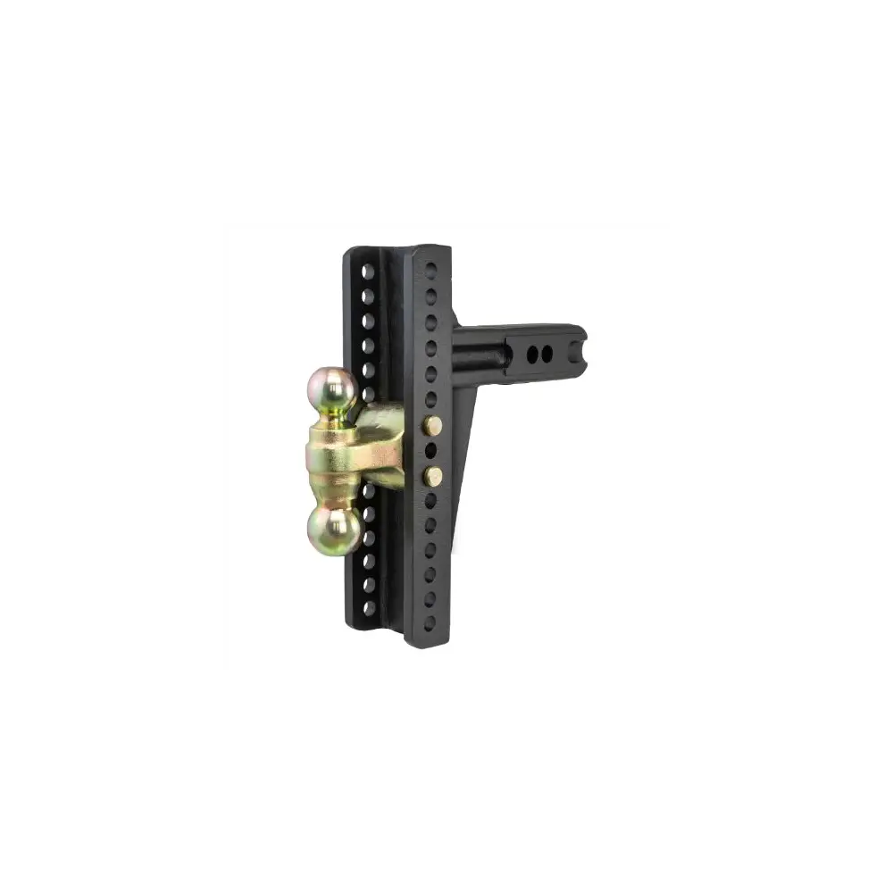 Adjustable Channel Mount, Dual Ball (2-1/2" Shank, 20,000 lbs., 10-3/8" Drop) - CUR45927